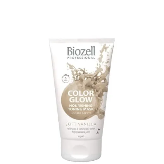 Biozell Color Glow Nourishing Toning Mask Soft Vanilla 150 ml