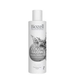 Biozell Color Glow Toning Shampoo Silver 200 ml