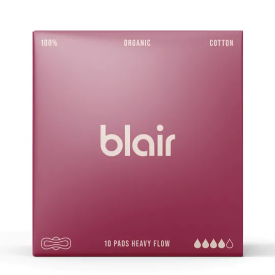 Blair Ekologiska Bindor Natt 10 pack
