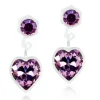 Blomdahl MP Pendant Heart 4/6 mm Light Amethyst