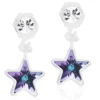 Blomdahl MP Pendant Star 4/6 mm Crystal/Lilac Shimmer