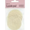 BODY LAB Facial Loofah Pad 3-pack