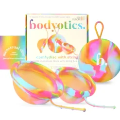 Bodyotics comfydisc Mensdiskar med snöre S & L Regnbåge
