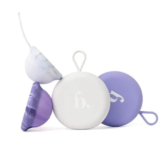 Bodyotics comfydisc Mensdiskar med snöre S & L Lila & Vit