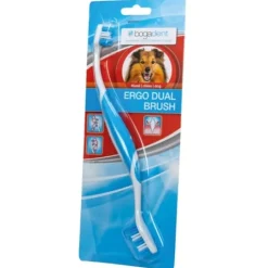 Bogadent Ergo Dual Brush Tandborste Dog 1 st