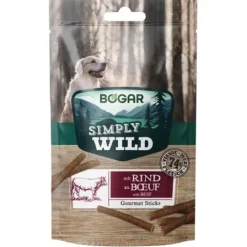 Bogar Simply Wild Sticks Beef Dog 10 st