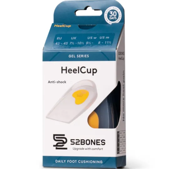 52Bones Gel HeelCup L/XL (41-45) 2 st