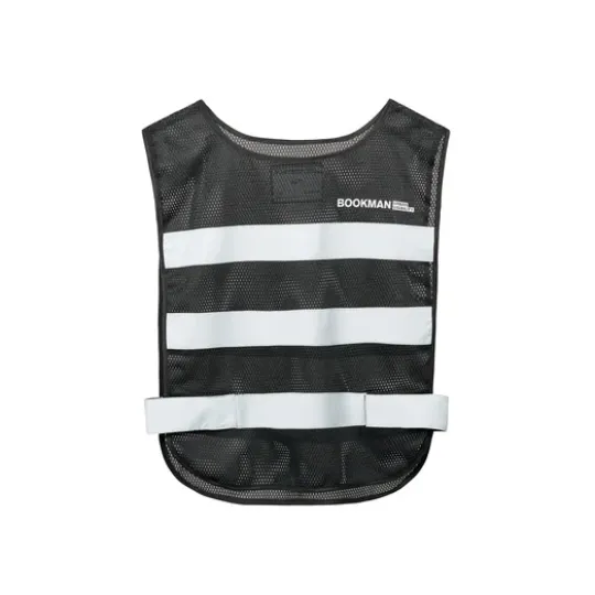 Bookman Urban Visibility Reflective Vest Black M/L