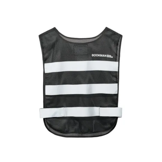 Bookman Urban Visibility Reflective Vest Black XS/S