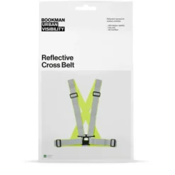Bookman Urban Visibility Reflective Cross Belt Fluorescent Yellow