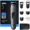 Braun All-in-One Series 3 8-in-1 Grooming Kit AIO3540 Grå