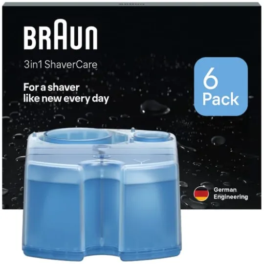Braun 3-in-1 ShaverCare Refill Rengöring för SmartCare Center 6 st