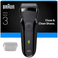 Braun Series 3 Elektrisk Rakapparat 300S Grå
