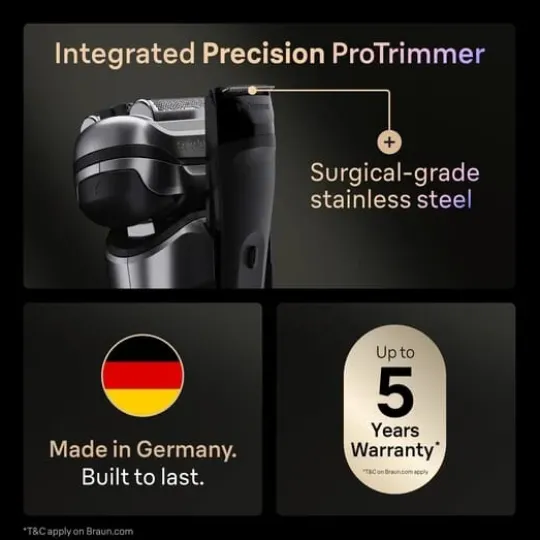 Braun Series 9 PRO+ Elektrisk Rakapparat Pro SensoAdapt SmartCare Center 9667CC