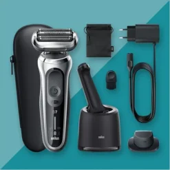 Braun Series 7 71-S7200cc Rakapparat med Precisionstrimmer Smartcare-Center Silver