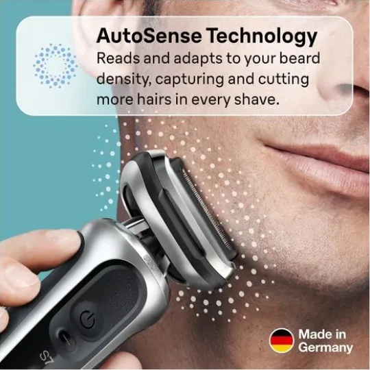 Braun Series 7 71-S7200cc Rakapparat med Precisionstrimmer Smartcare-Center Silver