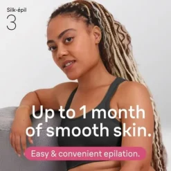 Braun Silk·épil 3 Epilator med sladd 3-000 Rosa