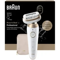 Braun Silk·épil 9 Flex Wet & Dry Epilator 9-011 3D Guld