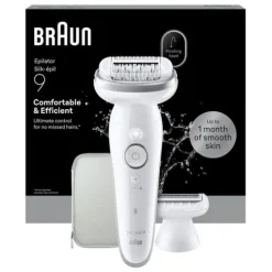 Braun Silk·épil 9 Wet & Dry Epilator 9-030 Silver