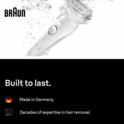 Braun Silk·épil 9 Wet & Dry Epilator 9-030 Silver