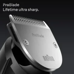 Braun Skäggtrimmer Series 7 +6 Barberverktyg BT7520 Blå