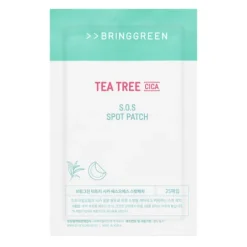BRINGGREEN Teatree Cica SOS Spot Patch 75+25 st