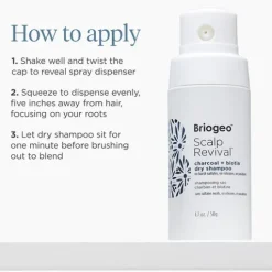 Briogeo Scalp Revival Charcoal + Biotin Dry Schampo 50 ml