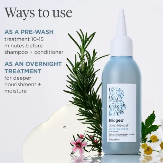 Briogeo Scalp Revival Rosemary Pre-wash Oil 100 ml