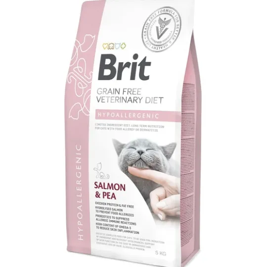 Brit Veterinary Diet Cat Hypoallergenic Grain Free 5 kg