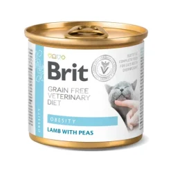 Brit Veterinary Diet Cat Obesity Grain Free Can 200 g