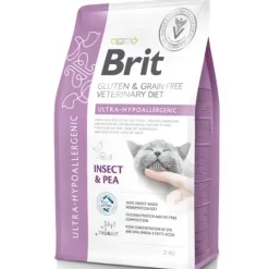 Brit Veterinary Diet Cat Ultra-Hypoallergenic Grain Free 2 kg