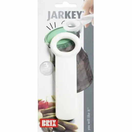 Brix Burköppnare JarKey Vit