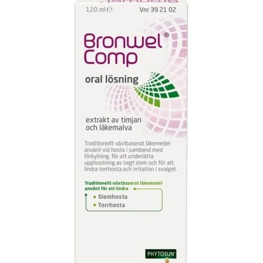 Bronwel Comp, oral lösning 120 ml