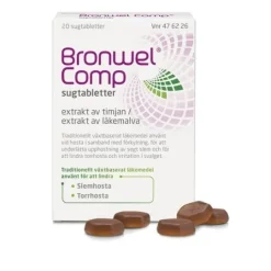 Bronwel Comp 20 tablett(er) Sugtablett
