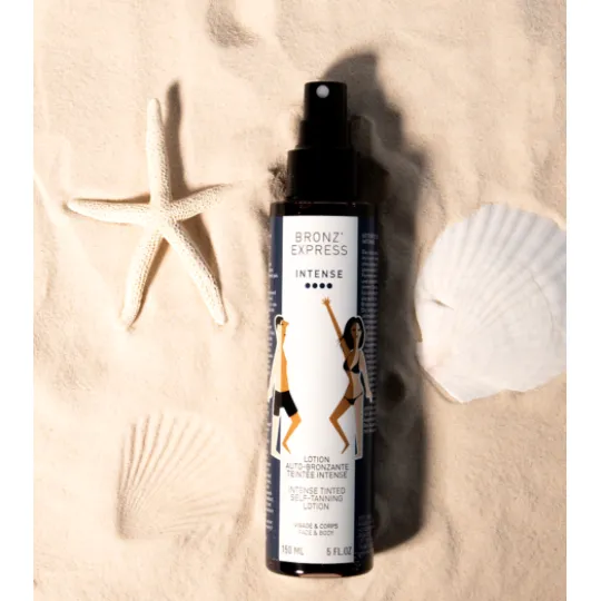 Bronz' Express Intense Tinted Self-Tanning Lotion Face and Body 150 ml