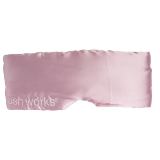 Brushworks Cushioned Satin Sleep Mask