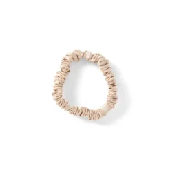 ByBarb Sidensnodd tunn ljusbeige