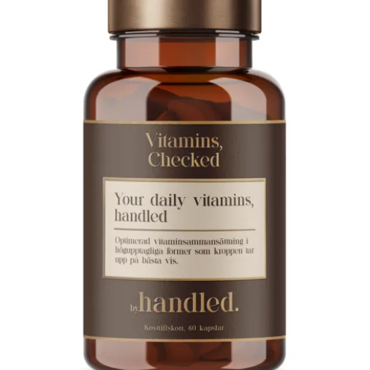 By Handled Vitamins, Checked 60 kapslar