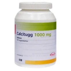 Calcitugg 1 g 60 tuggtabletter