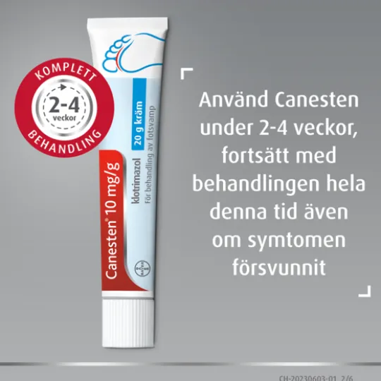 Canesten Kräm 1% 20 g