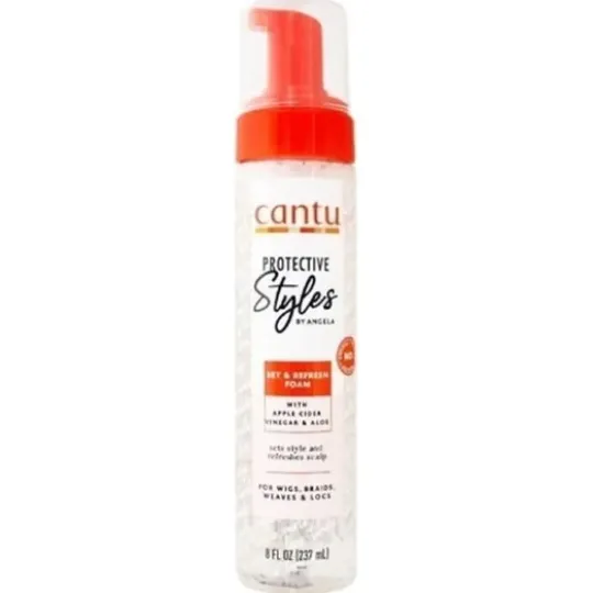 Cantu Protective Styles Set & Refresh Foam 237 ml