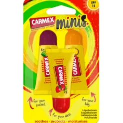Carmex Lip Balm Minis SPF15 3-pack