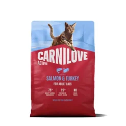 Carnilove Active Cat Salmon & Turkey for Adult All Breeds 2 kg