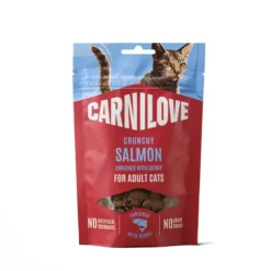 Carnilove Cat Crunchy Snack Salmon enriched with Catnip 50 g