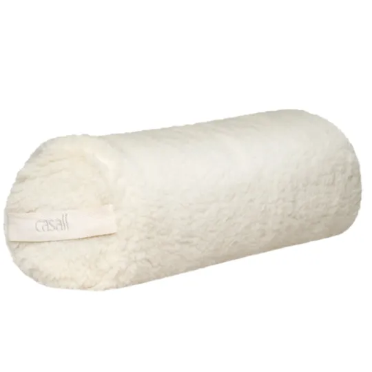 Casall Yoga Bolster Pillow Wool Off White