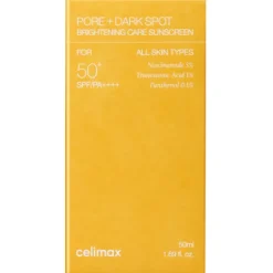 Celimax Pore+Dark Spot Brightening Care Sunscreen SPF50+ och PA++++ 50 ml