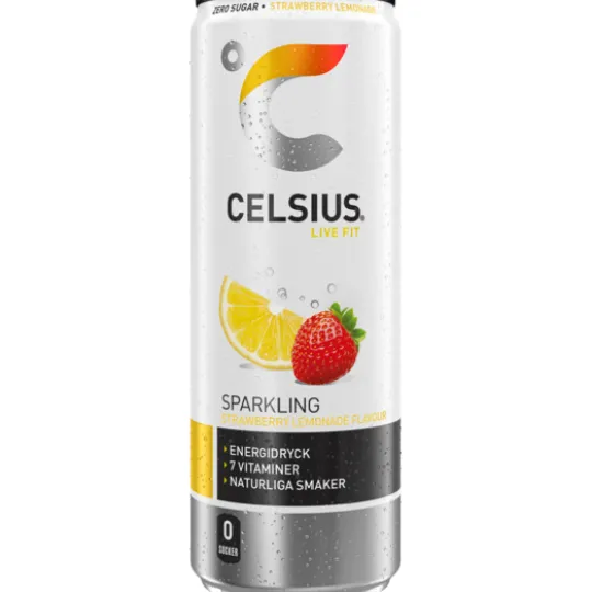 Celsius Strawberry Lemonade 355 ml
