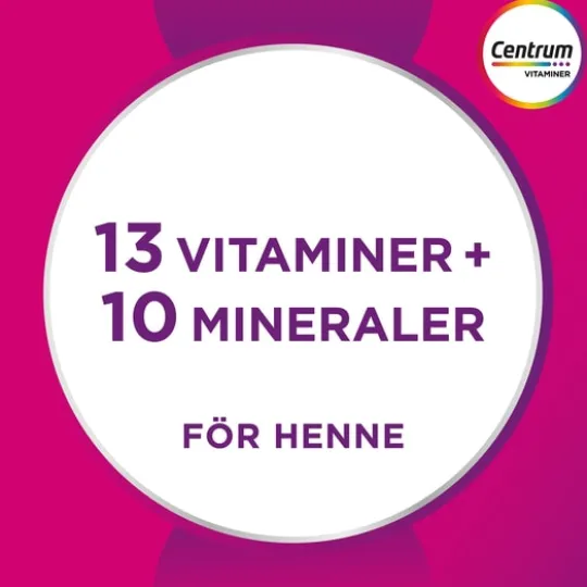 Centrum Kvinna Multivitamin 60 tabletter