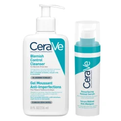 CeraVe Blemish Control Cleanser + Retinol Serum