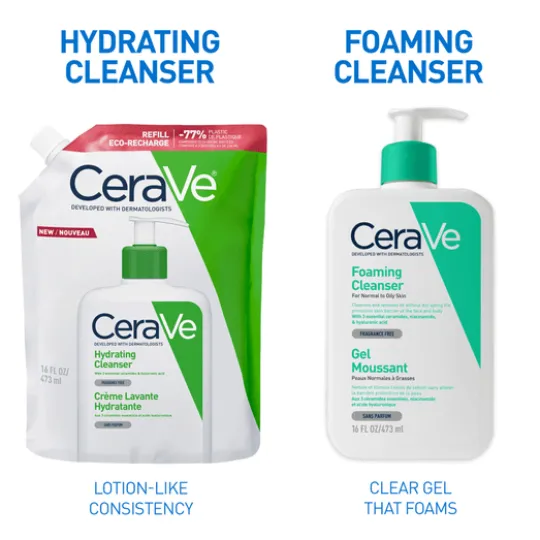 CeraVe Hydrating Cleanser Refill 473 ml